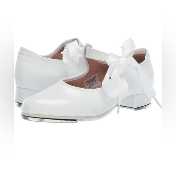Bloch Girls "Annie Tyette" Synthetic Leather Tap Shoes - 6 - Picture 1 of 8